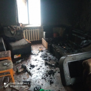 При пожаре в квартале Западный Артемовского погиб 42-летний мужчина